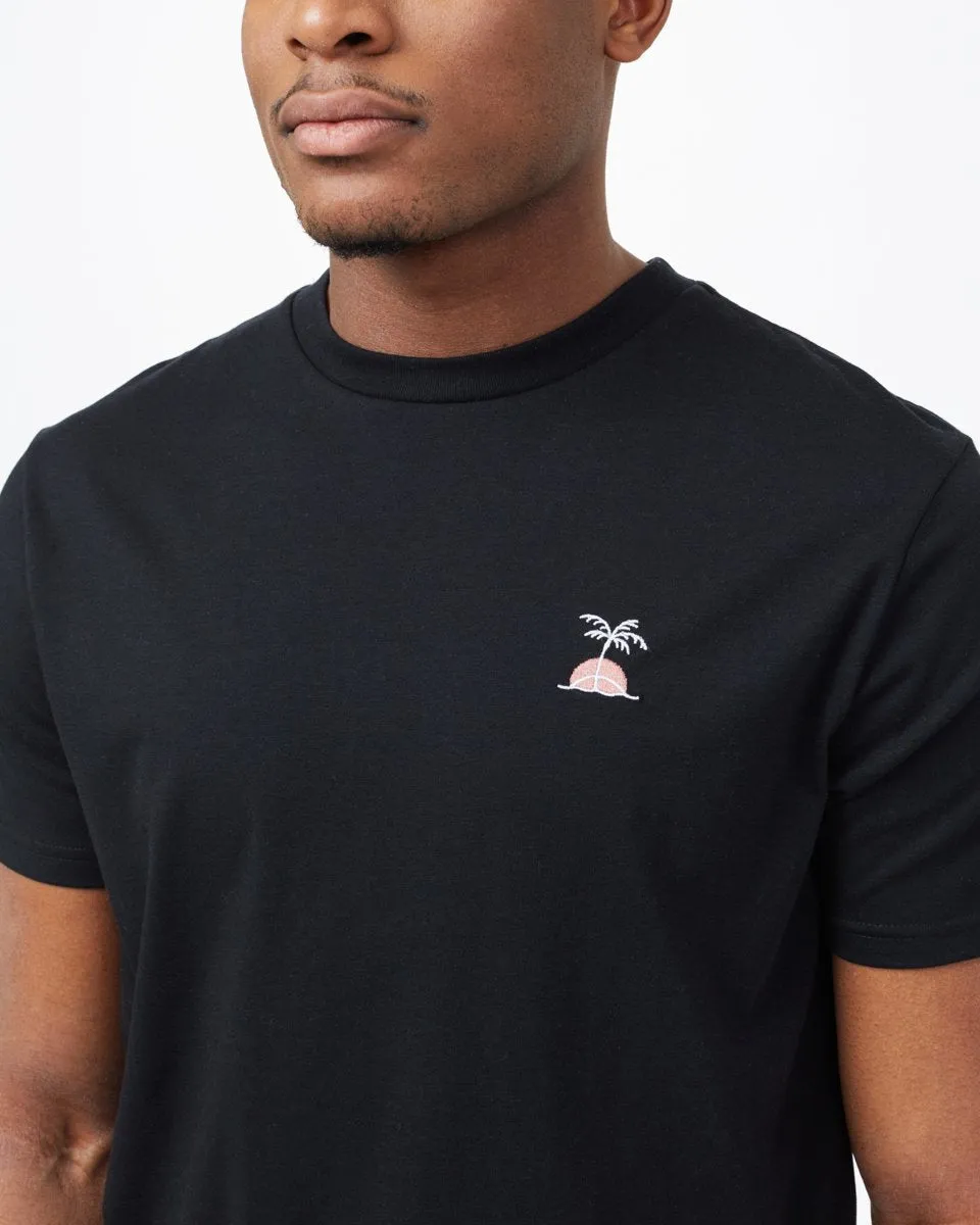 Palm Sunset Embroidery T-Shirt sold by tentree product image thumbnail 2