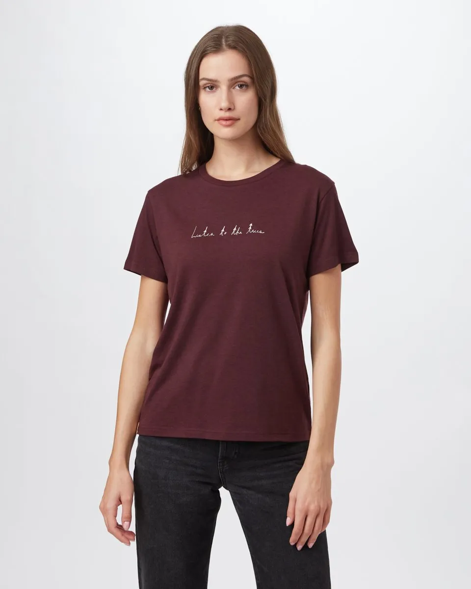 Listen To The Trees T-Shirt sold by tentree