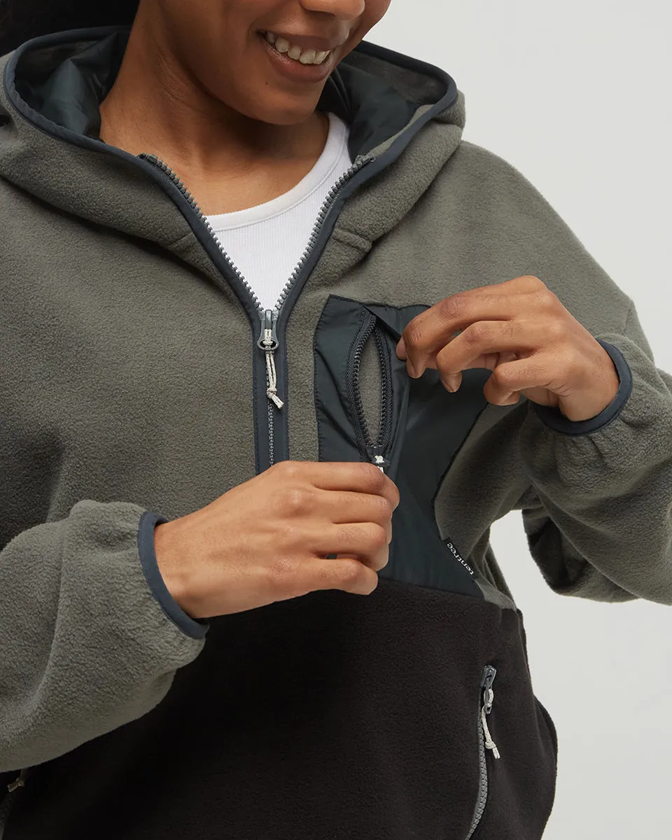 Recycled MicroFleece Contrast 1/4 Zip sold by tentree product image thumbnail 4