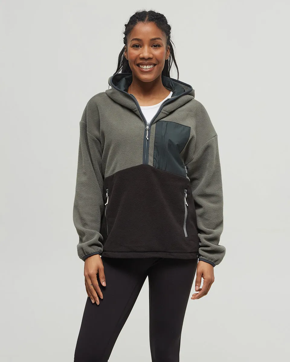 Recycled MicroFleece Contrast 1/4 Zip sold by tentree