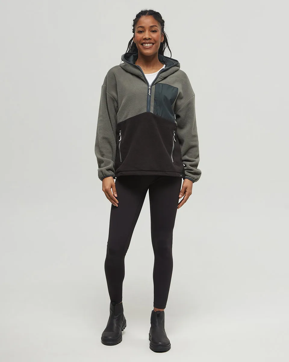 Recycled MicroFleece Contrast 1/4 Zip sold by tentree product image thumbnail 2