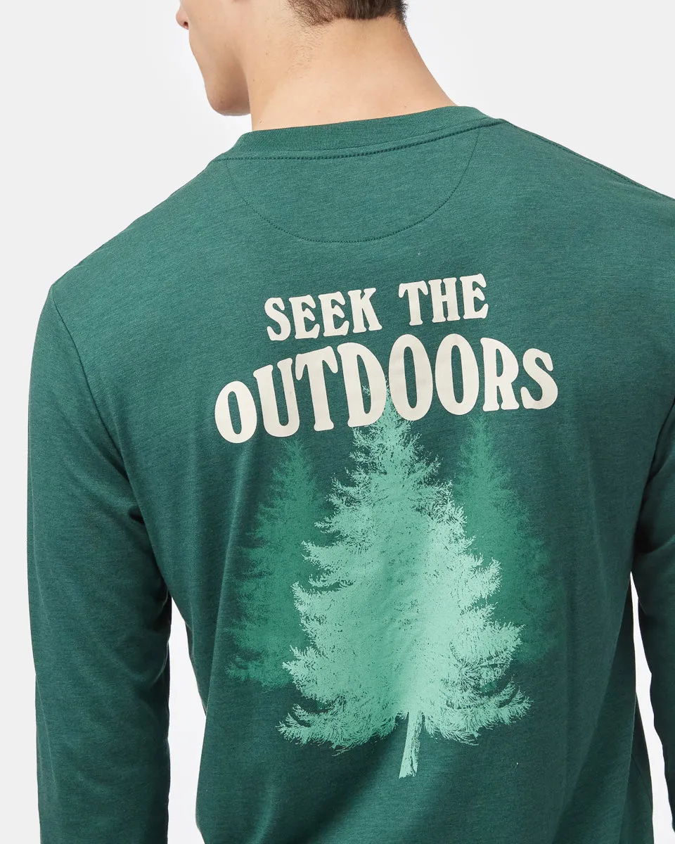 Seek Outdoors Longsleeve sold by tentree product image thumbnail 4