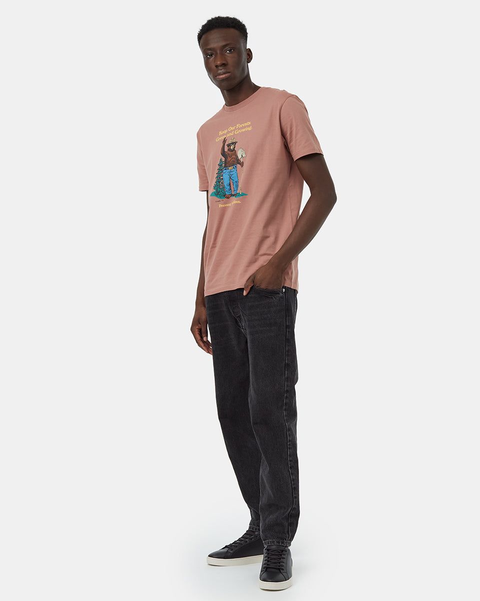 Smokey Bear Please Folks T-Shirt sold by tentree product image thumbnail 2