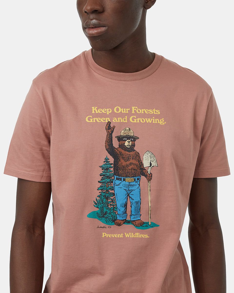 Smokey Bear Please Folks T-Shirt sold by tentree product image thumbnail 4