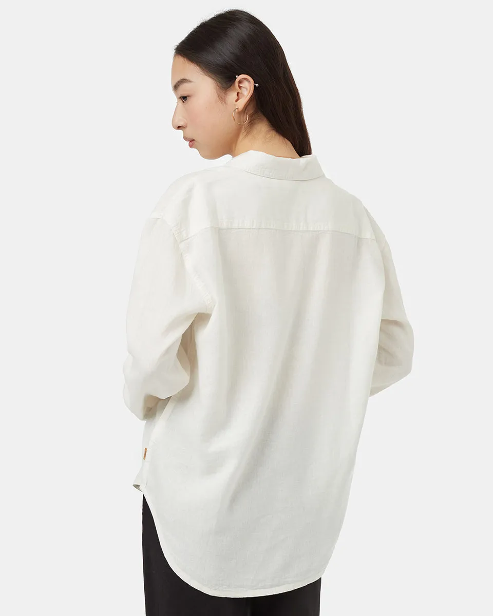 Hemp Button Front Shirt sold by tentree product image thumbnail 3