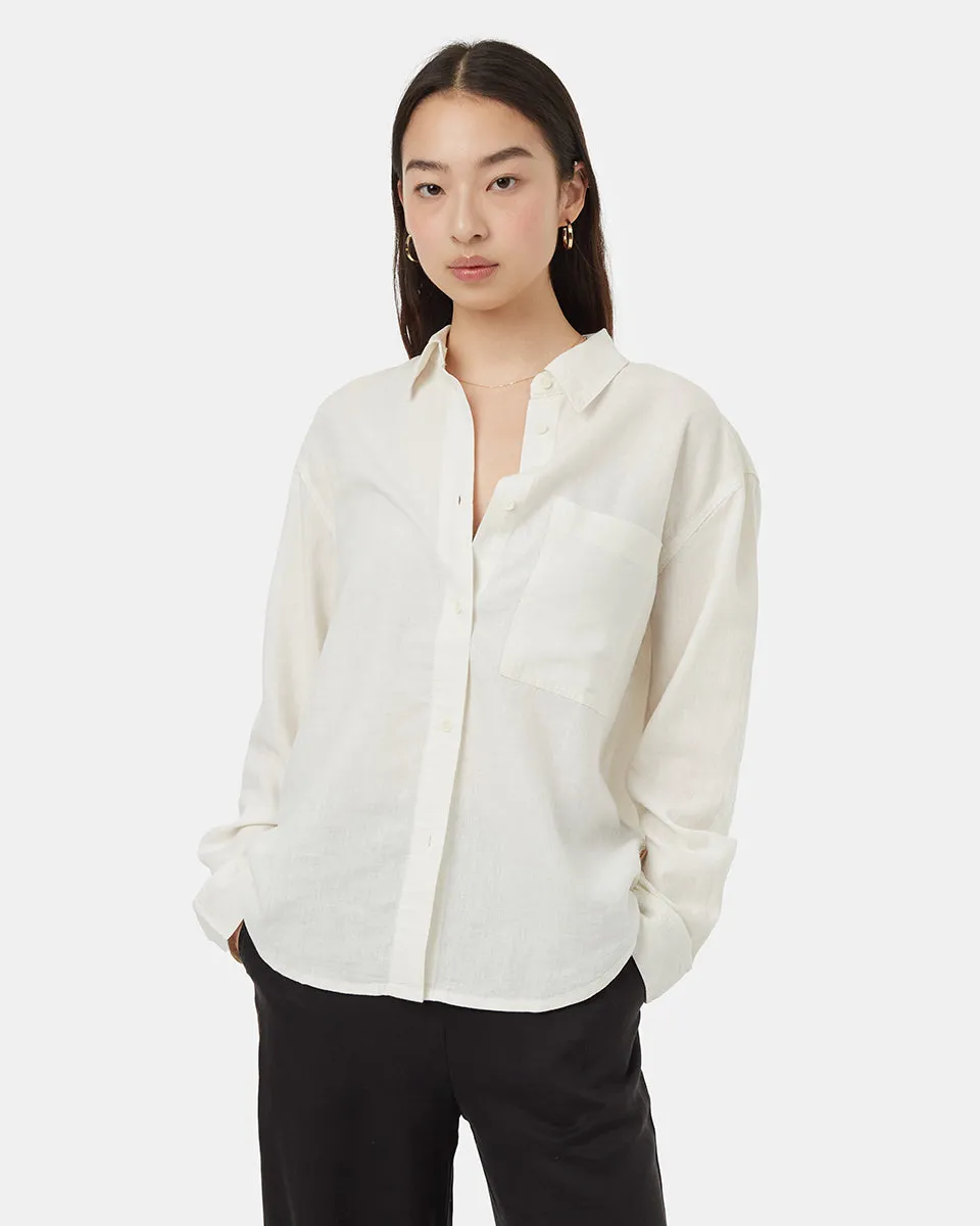 Hemp Button Front Shirt sold by tentree