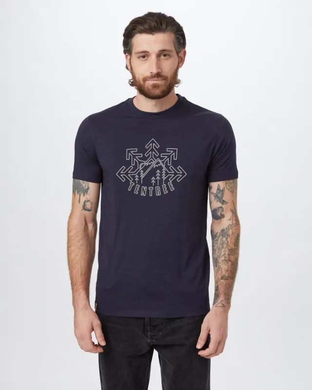 Tentree Winter Mountain T-Shirt sold by tentree