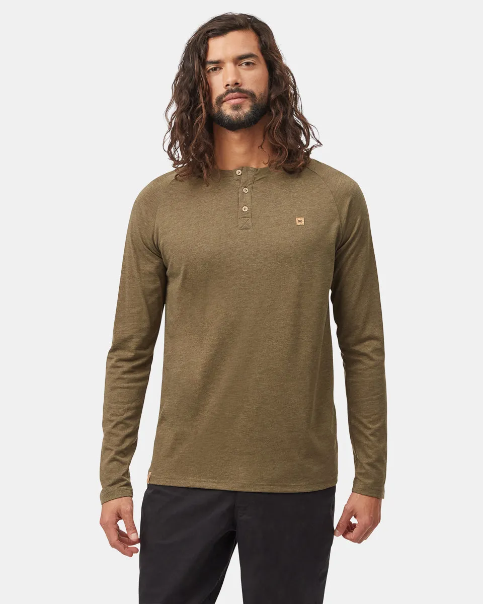 TreeBlend Baker Henley Longsleeve sold by tentree
