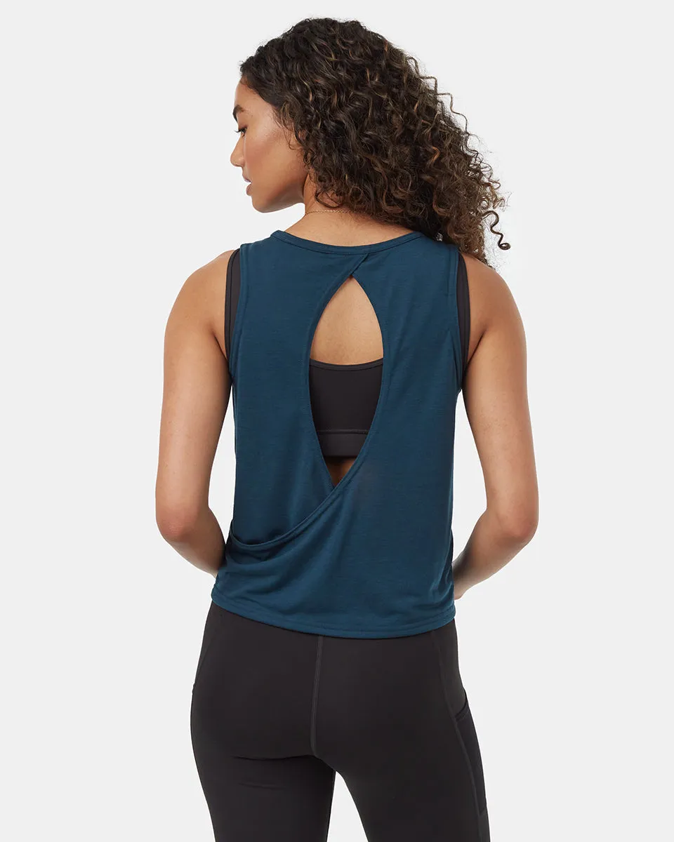 inMotion Open Back Tank sold by tentree