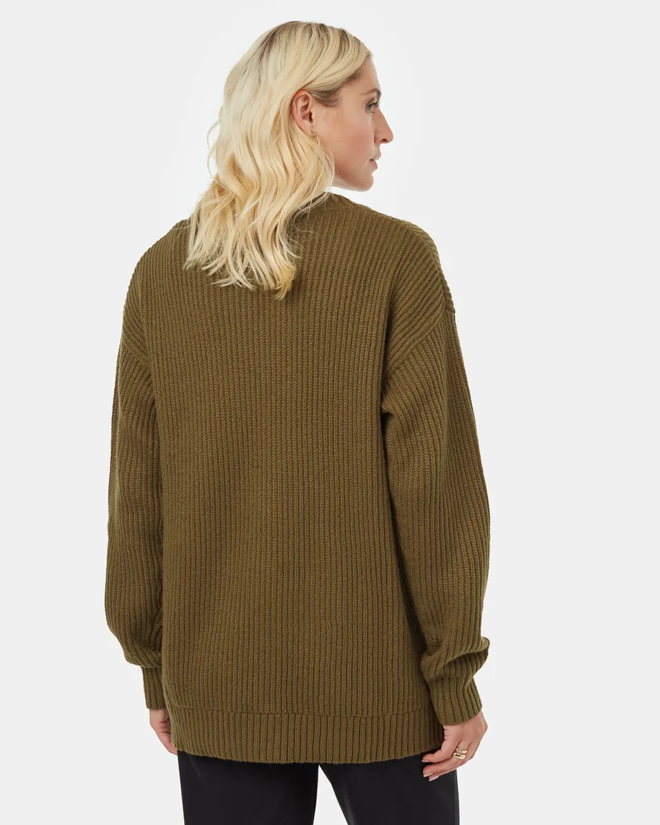 Oversized Button Cardigan sold by tentree product image thumbnail 2