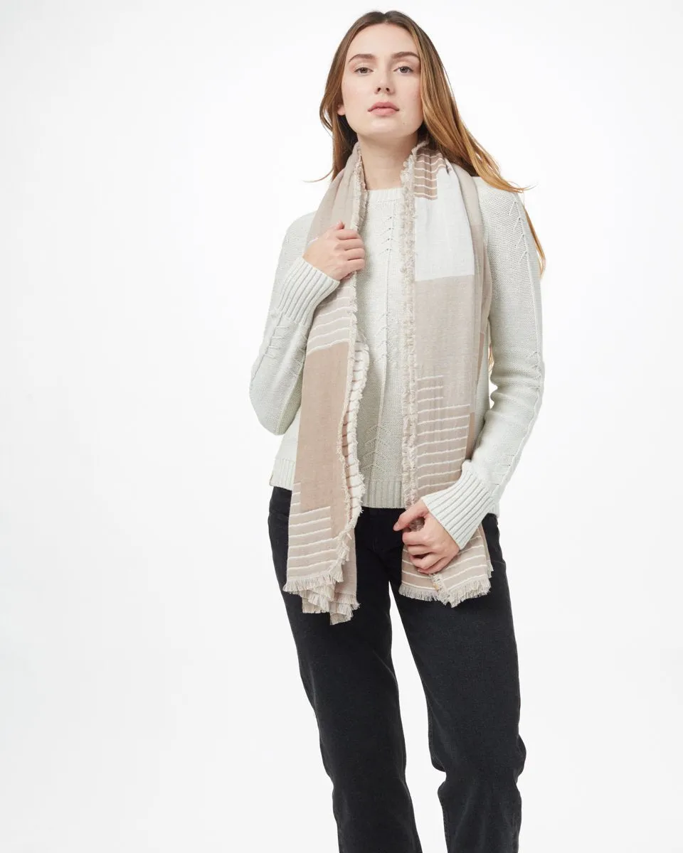 Organic Cotton Peaks Blanket Scarf sold by tentree product image thumbnail 3