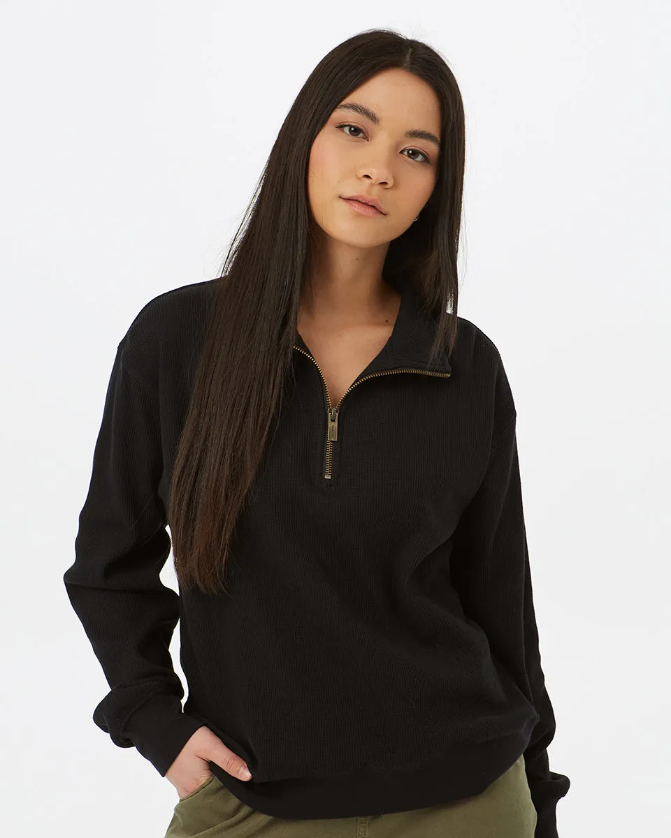 TreeWaffle Half Zip sold by tentree