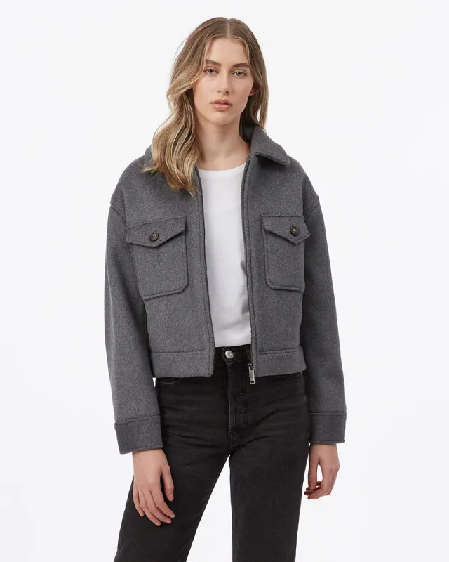 Wool Short Utility Jacket sold by tentree