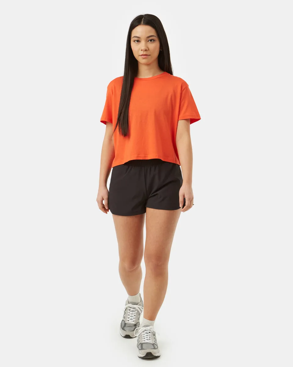 TreeBlend Cropped Relaxed T-Shirt sold by tentree