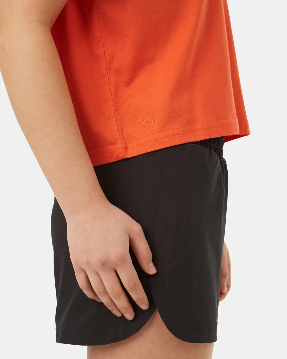 TreeBlend Cropped Relaxed T-Shirt sold by tentree product image thumbnail 5