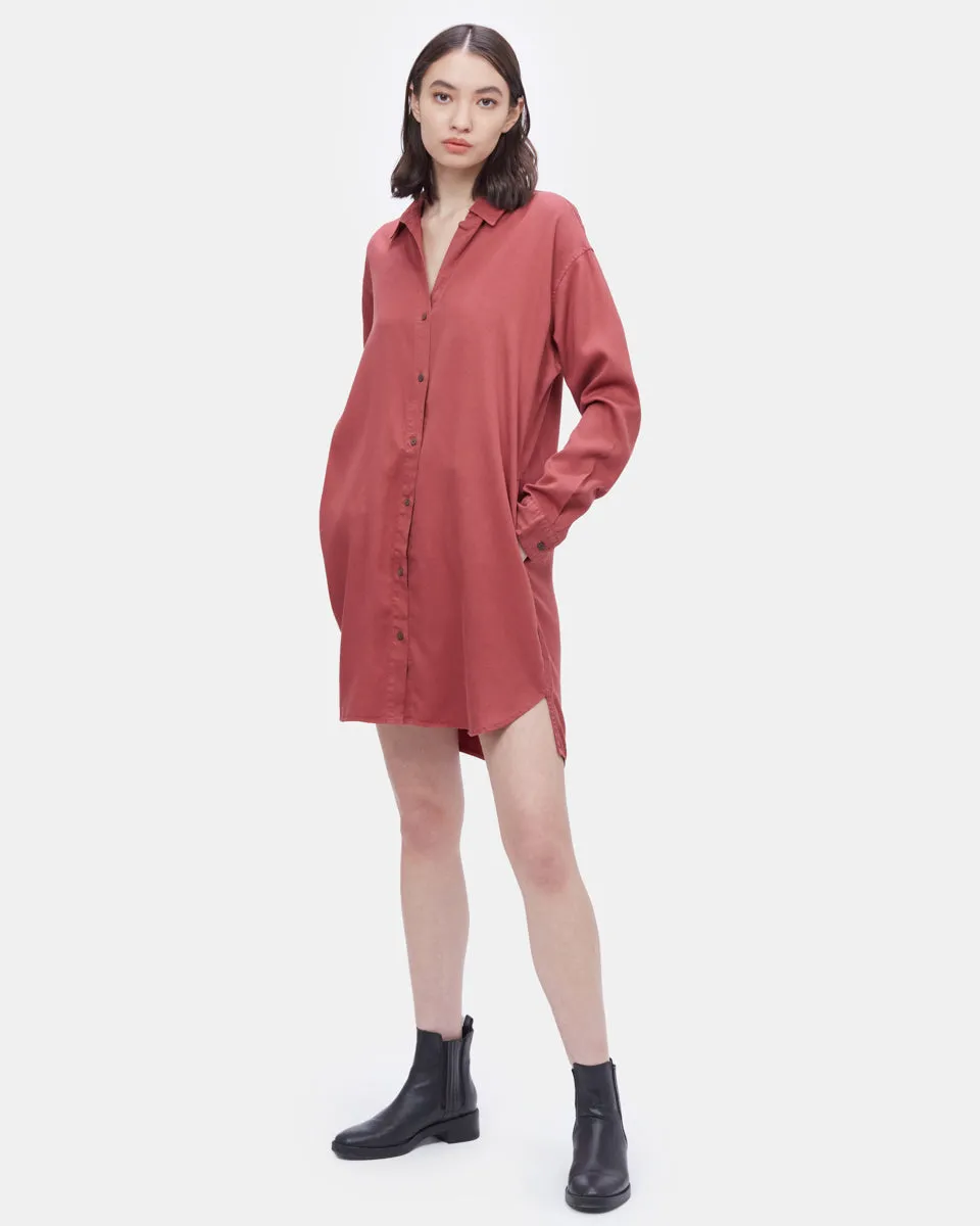 Oversized Shirt Dress sold by tentree