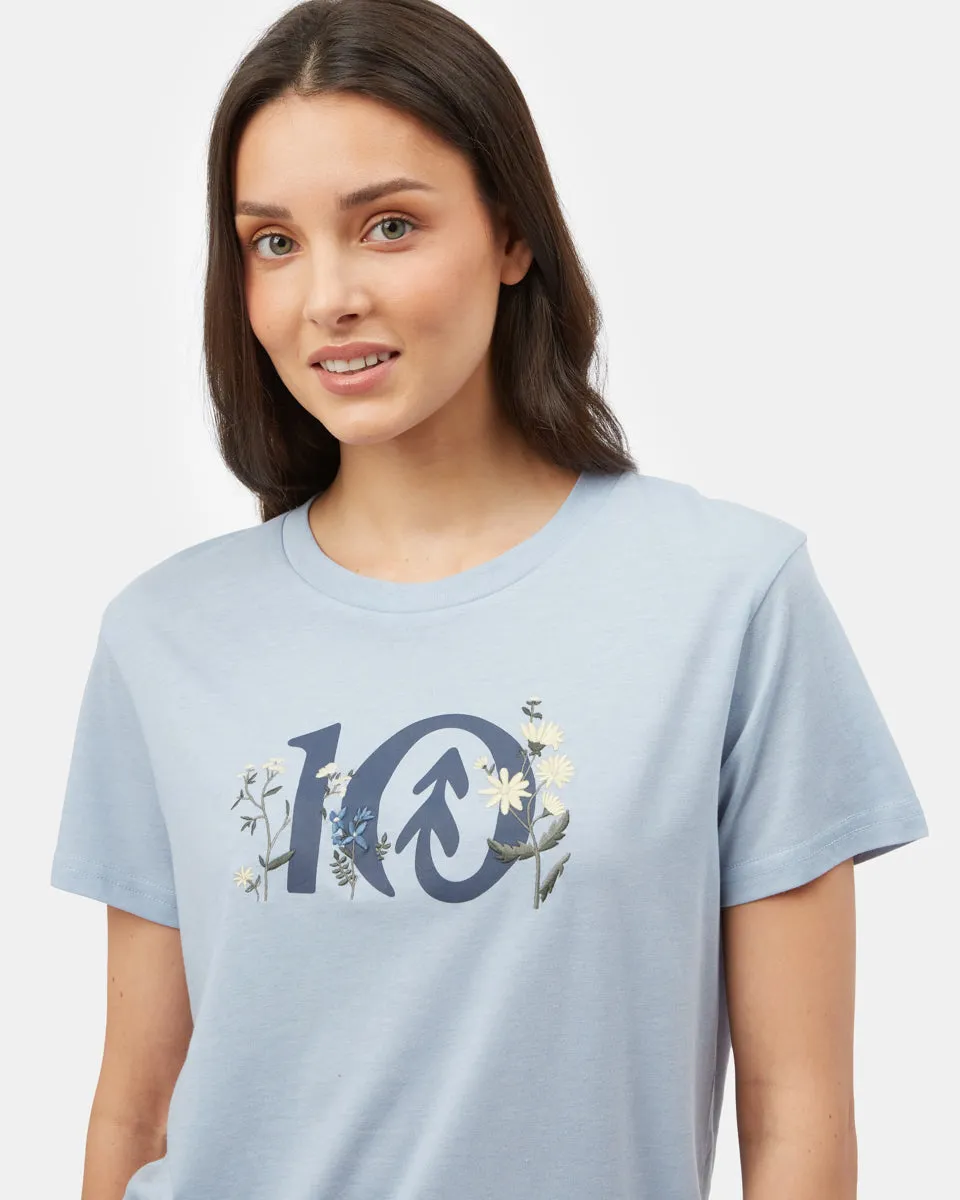 Floral Logo T-Shirt sold by tentree product image thumbnail 4