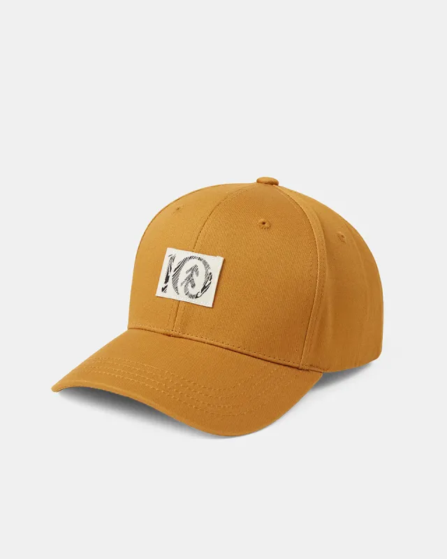 Woodgrain Ten Patch Elevation Hat sold by tentree