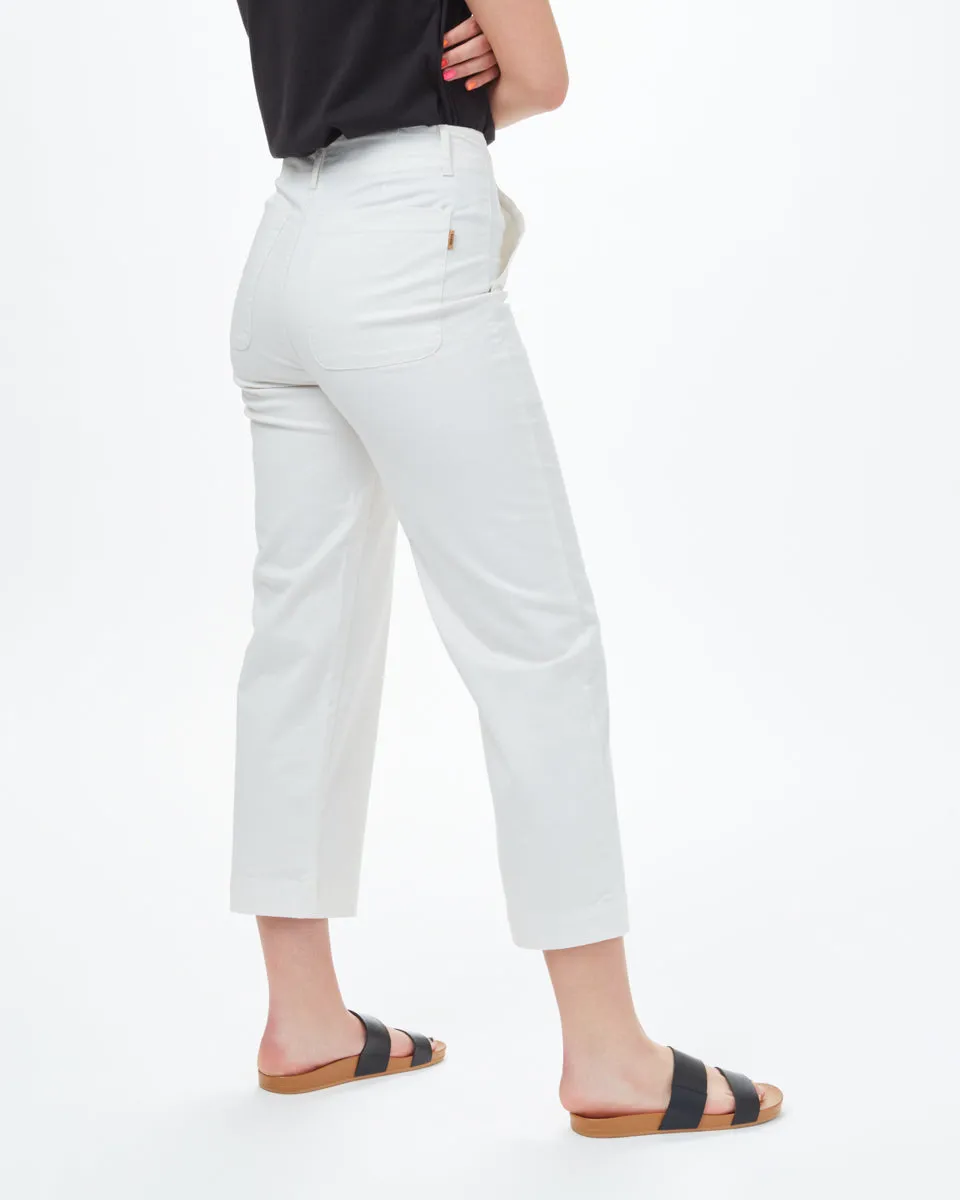 Twill Cropped Wide Leg Pant sold by tentree product image thumbnail 3