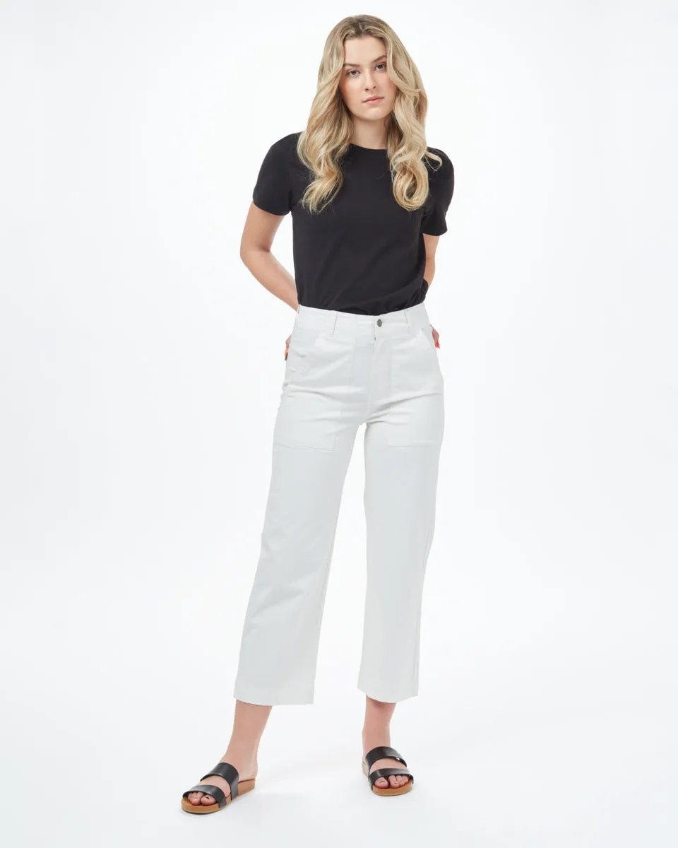Twill Cropped Wide Leg Pant sold by tentree