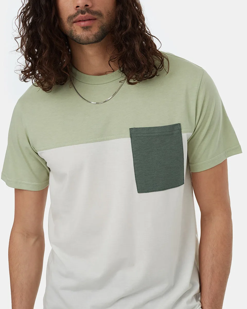 Blocked Pocket T-Shirt sold by tentree product image thumbnail 4