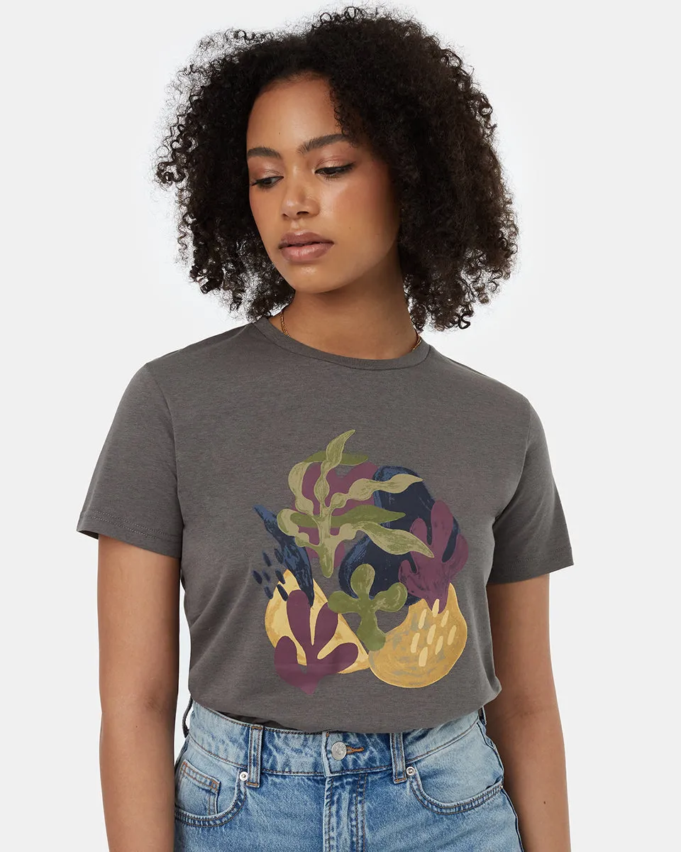 Painterly Kelp T-Shirt sold by tentree