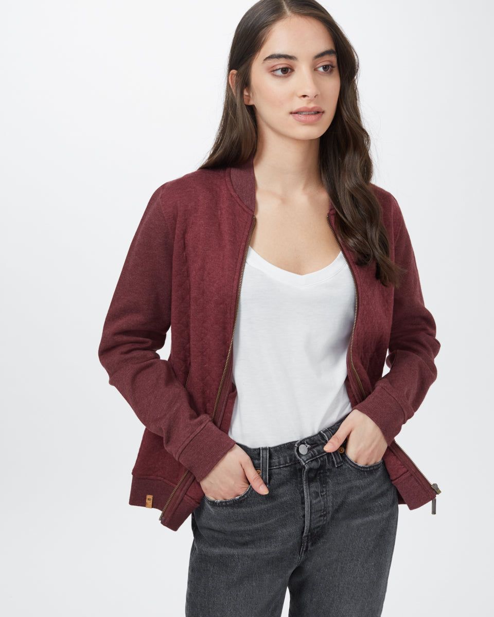 Tulita Quilted Bomber Jacket sold by tentree