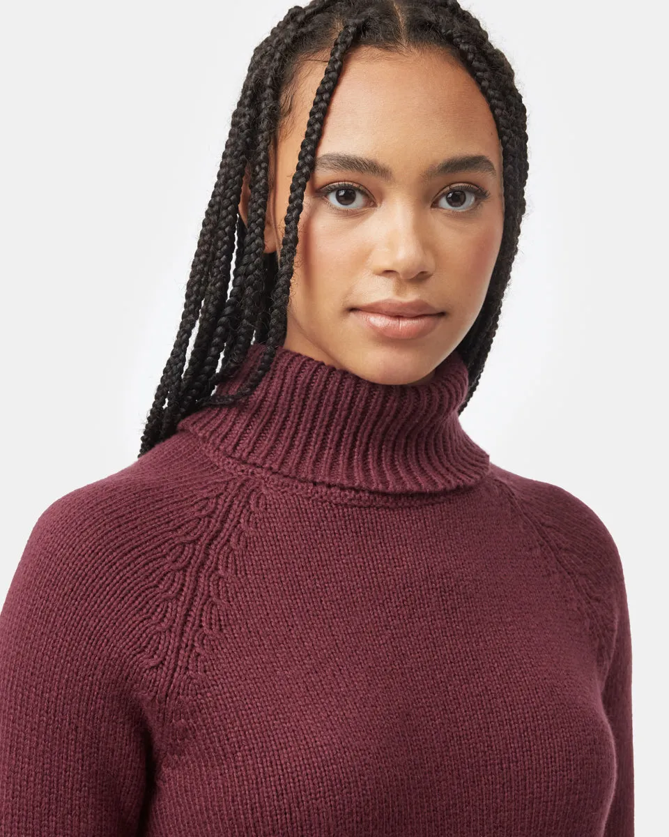 Highline Wool Turtleneck Sweater sold by tentree product image thumbnail 4