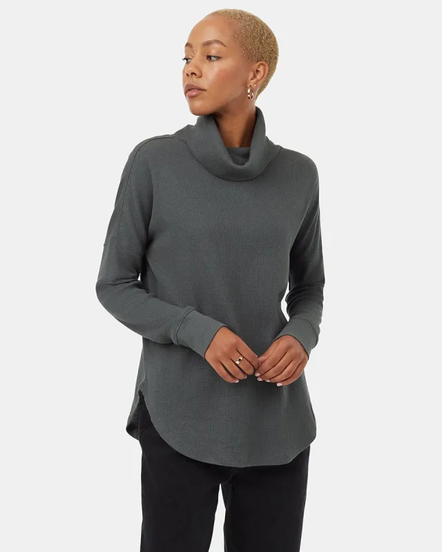 TreeWaffle Turtleneck Longsleeve sold by tentree