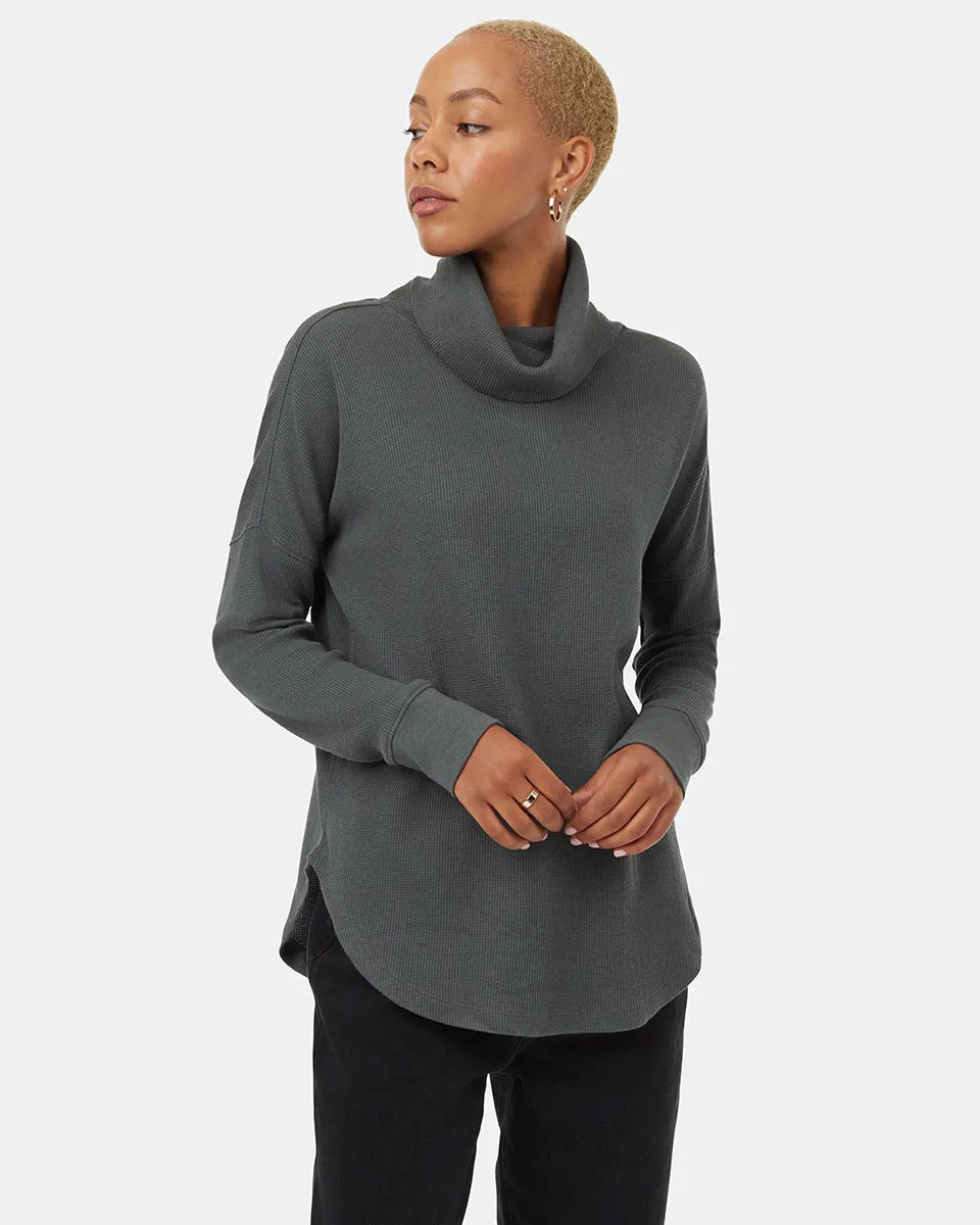 TreeWaffle Turtleneck Longsleeve sold by tentree