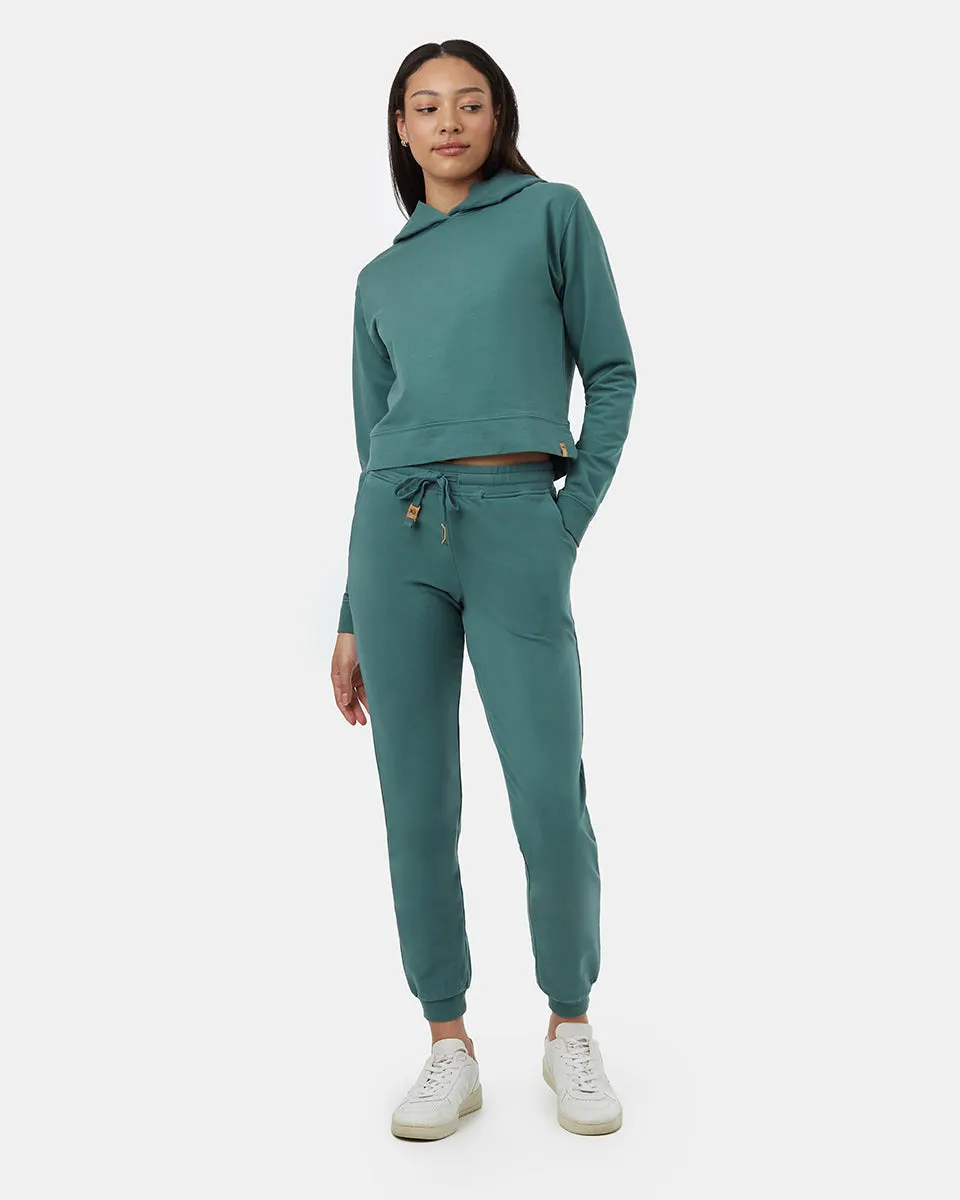 French Terry Cropped Hoodie sold by tentree product image thumbnail 2