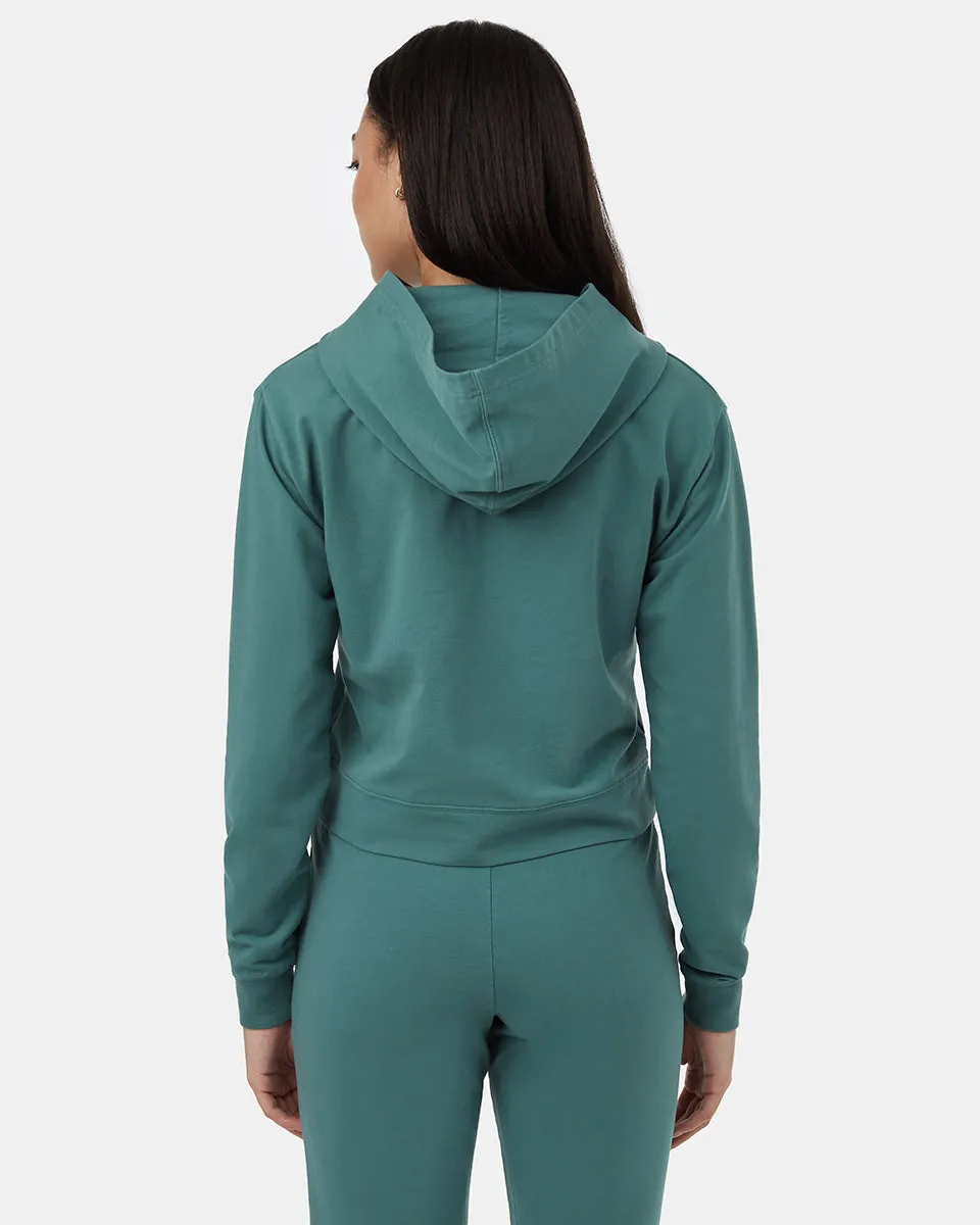 French Terry Cropped Hoodie sold by tentree product image thumbnail 3