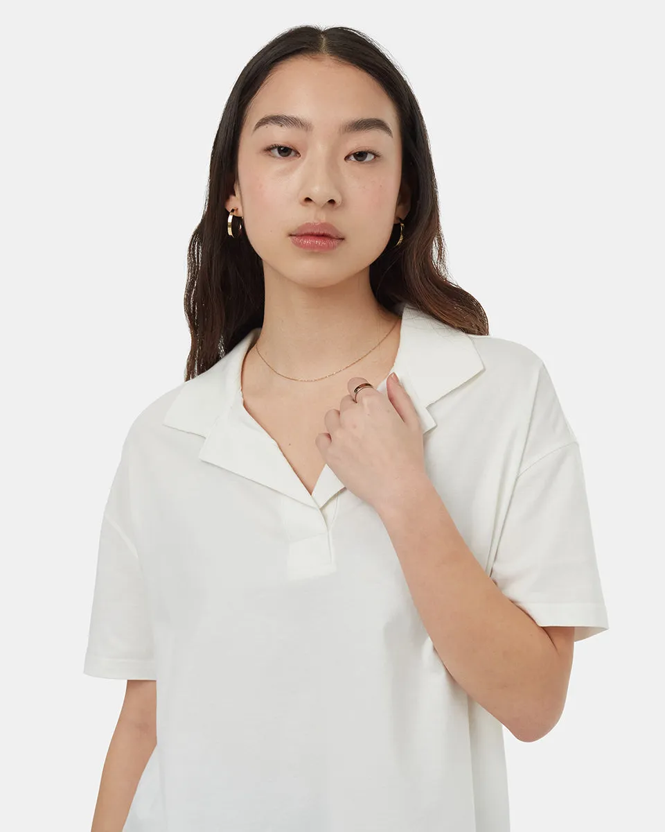 Oversized Polo Shirt sold by tentree product image thumbnail 4