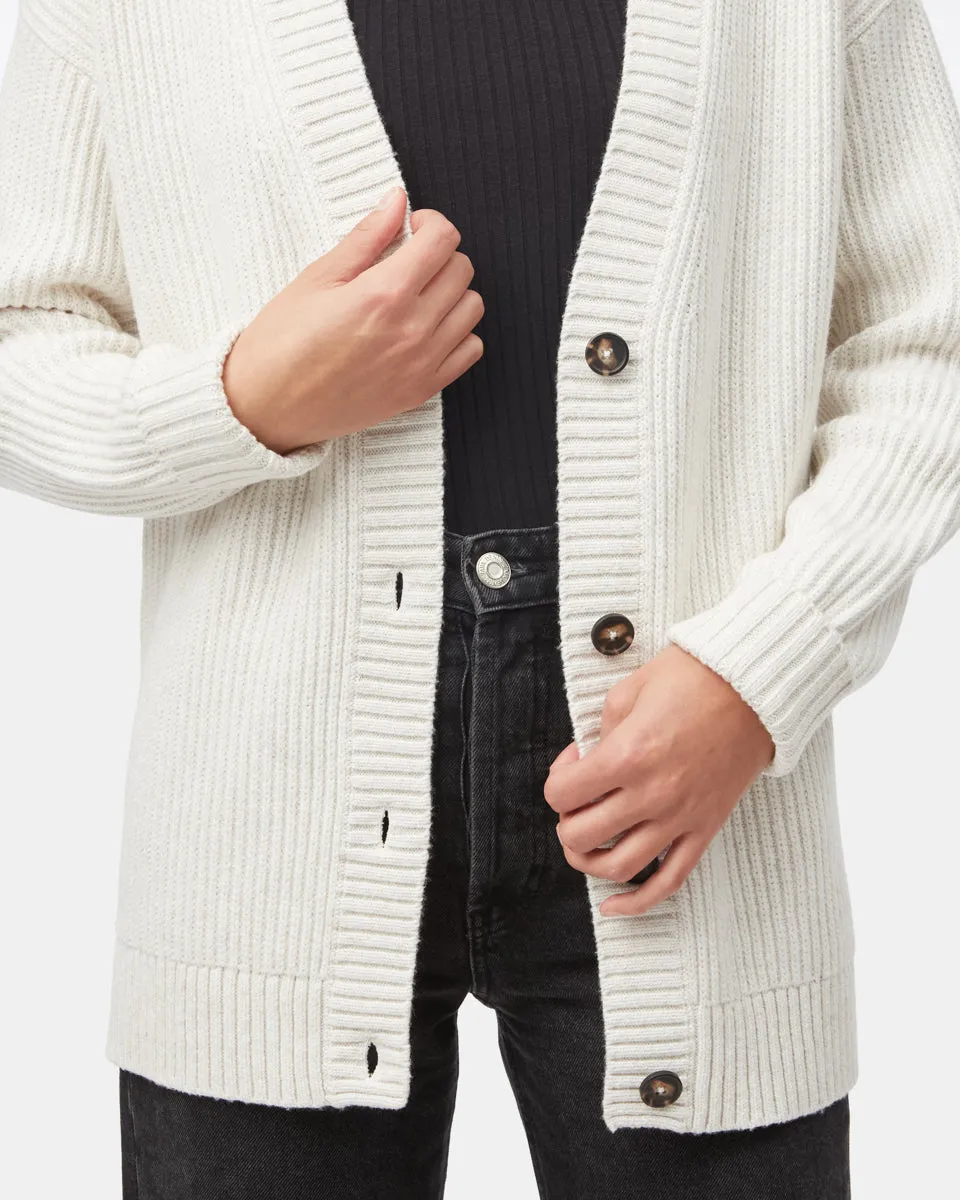 Oversized Button Cardigan sold by tentree product image thumbnail 3
