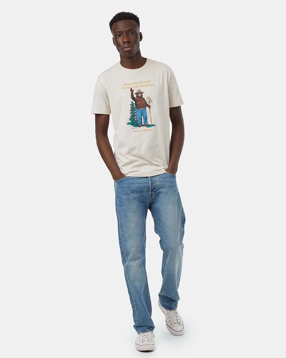 Smokey Bear Please Folks T-Shirt sold by tentree product image thumbnail 2