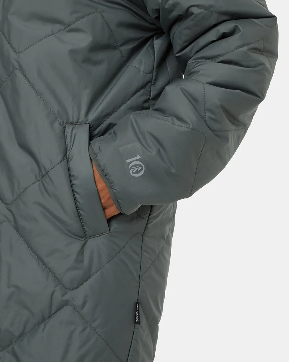 Recycled Boucle Reversible Long Jacket sold by tentree product image thumbnail 5