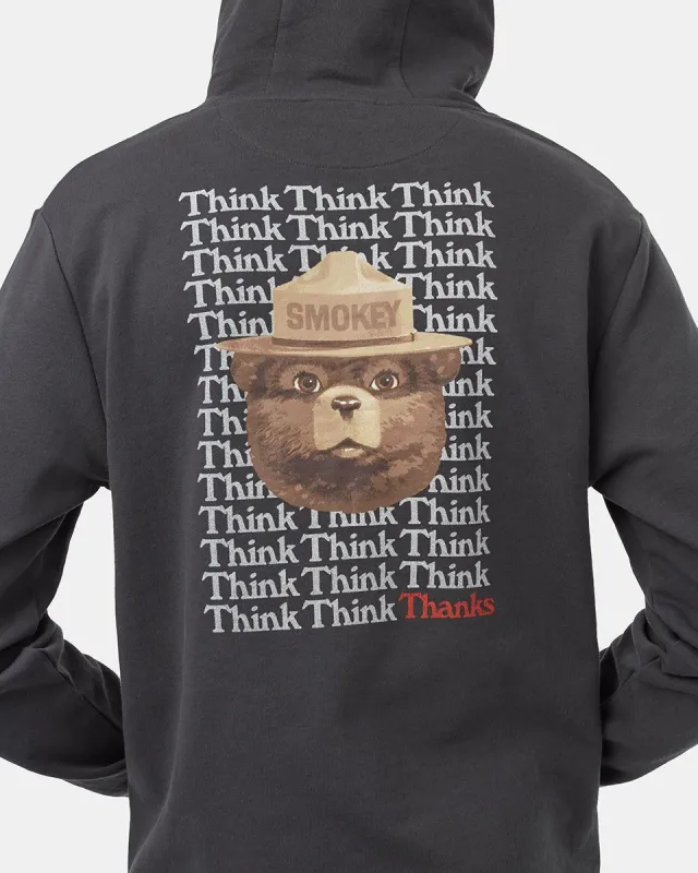 Smokey Bear Think Hoodie sold by tentree