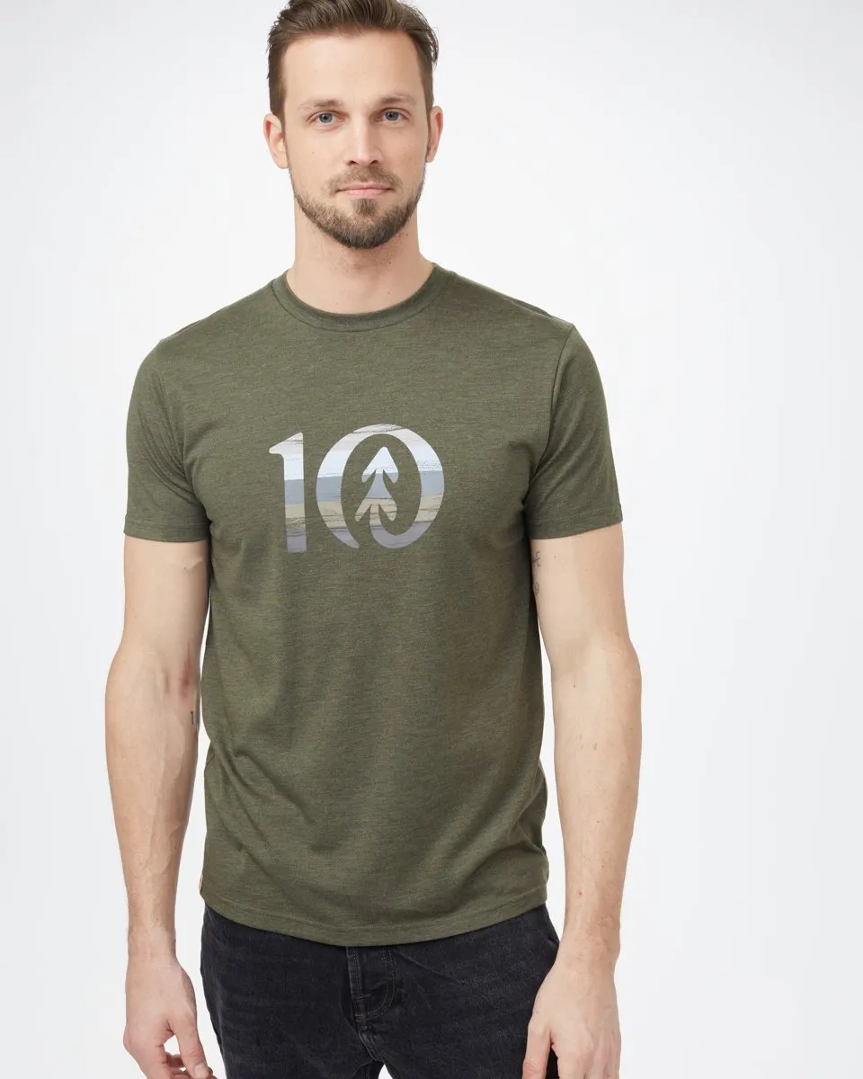 Spruce Stripe Ten T-Shirt sold by tentree product image thumbnail 2