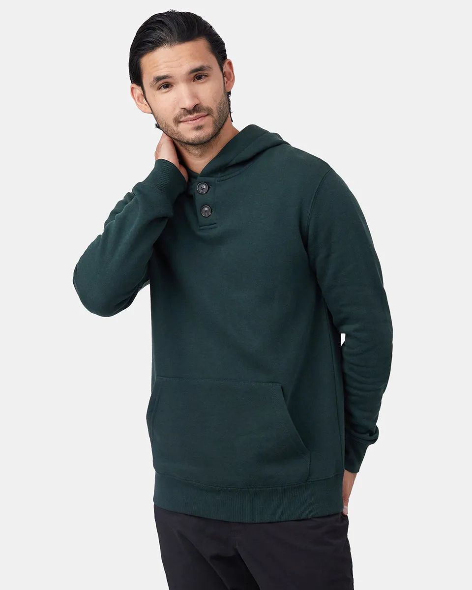 Treefleece 1/4 Button Hoodie sold by tentree