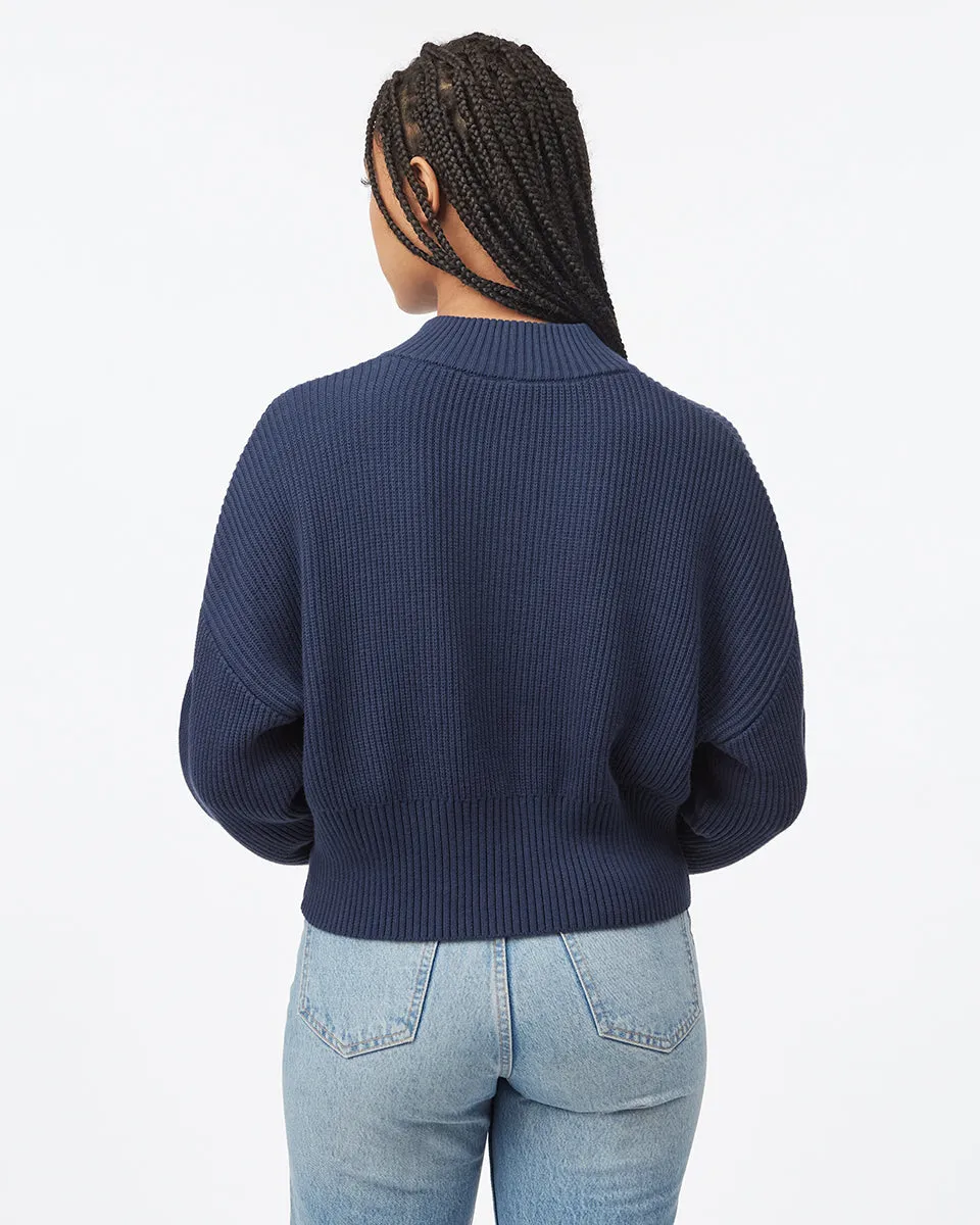 Highline 1/4 Zip Mock Neck sold by tentree product image thumbnail 3