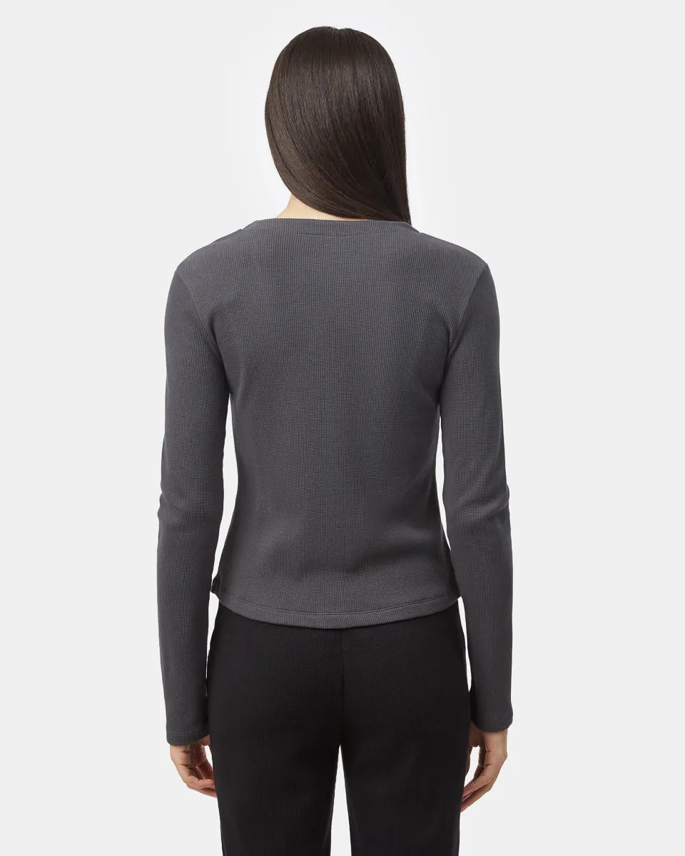 Treewaffle Button Front sold by tentree product image thumbnail 3