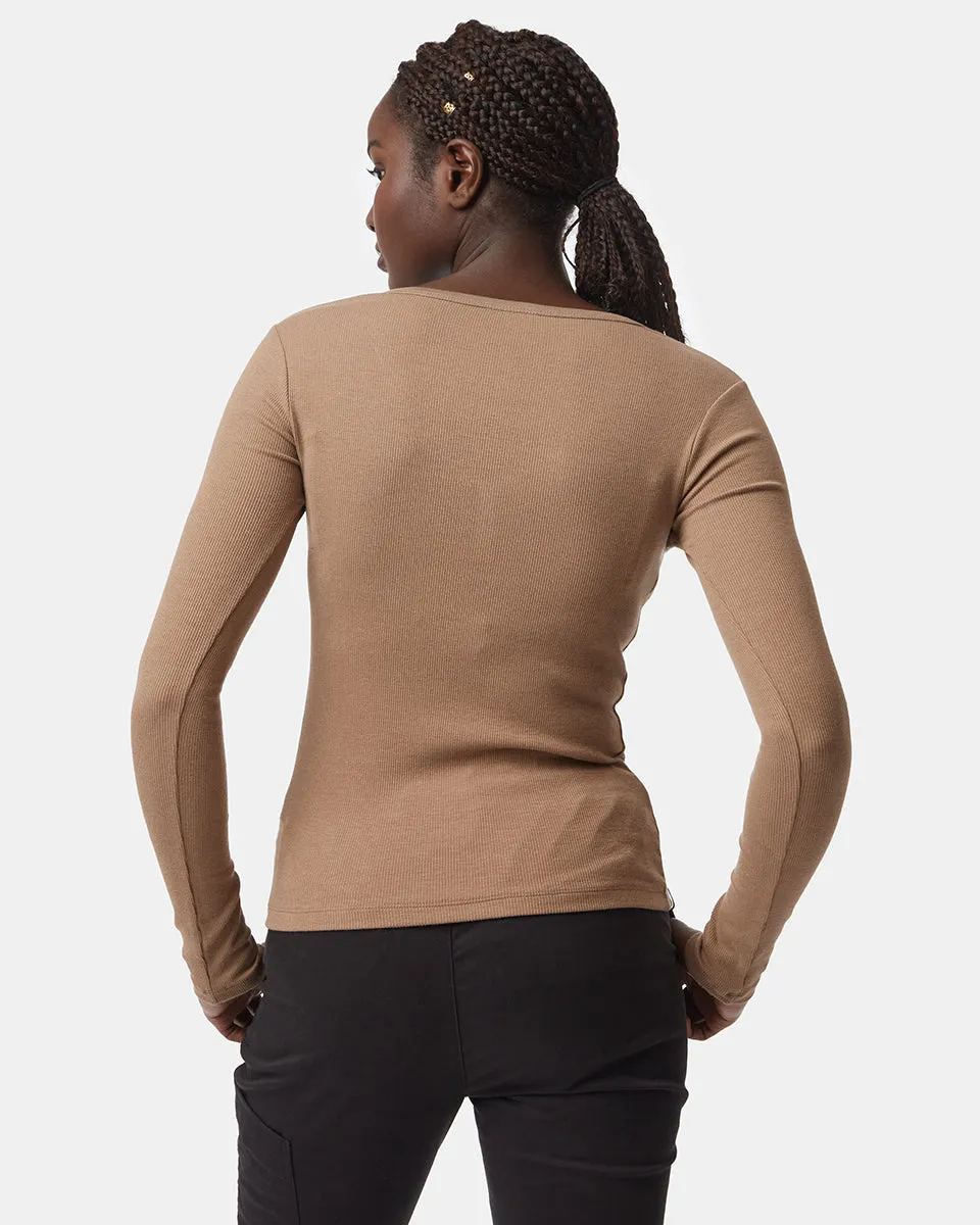 Rib Henley sold by tentree product image thumbnail 3