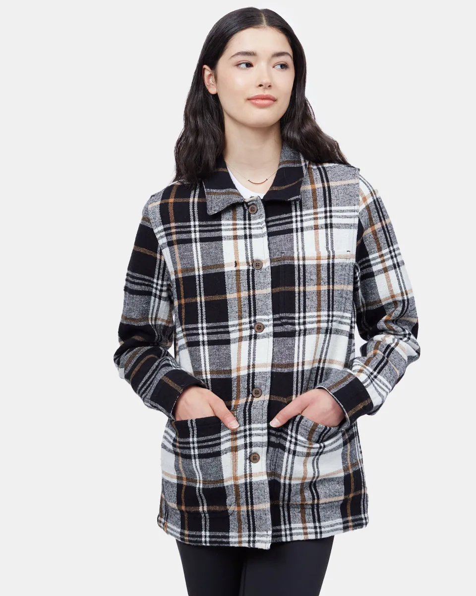 Flannel Utility Jacket sold by tentree product image thumbnail 4