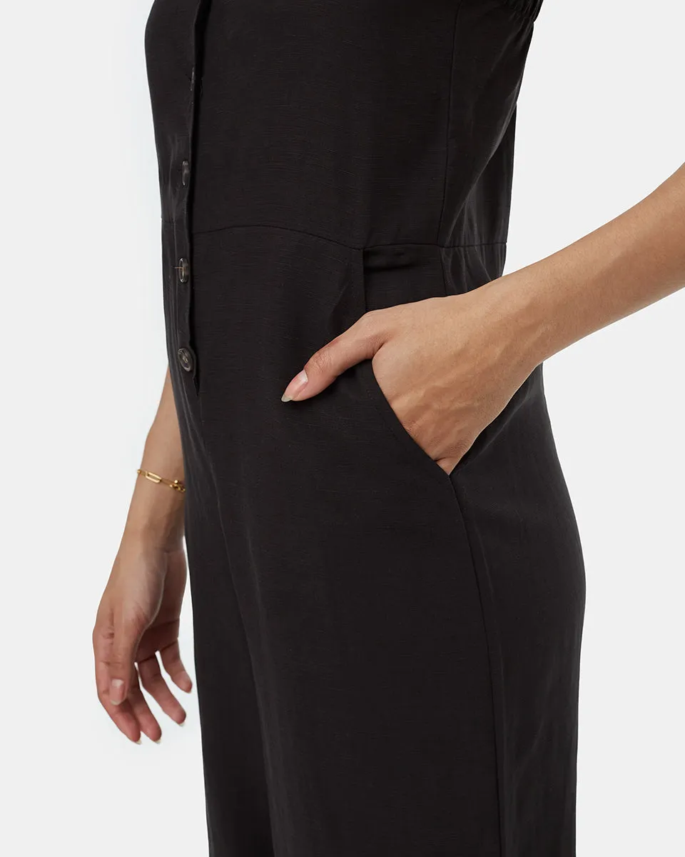 TreeLinen Apron Front Jumpsuit sold by tentree product image thumbnail 5