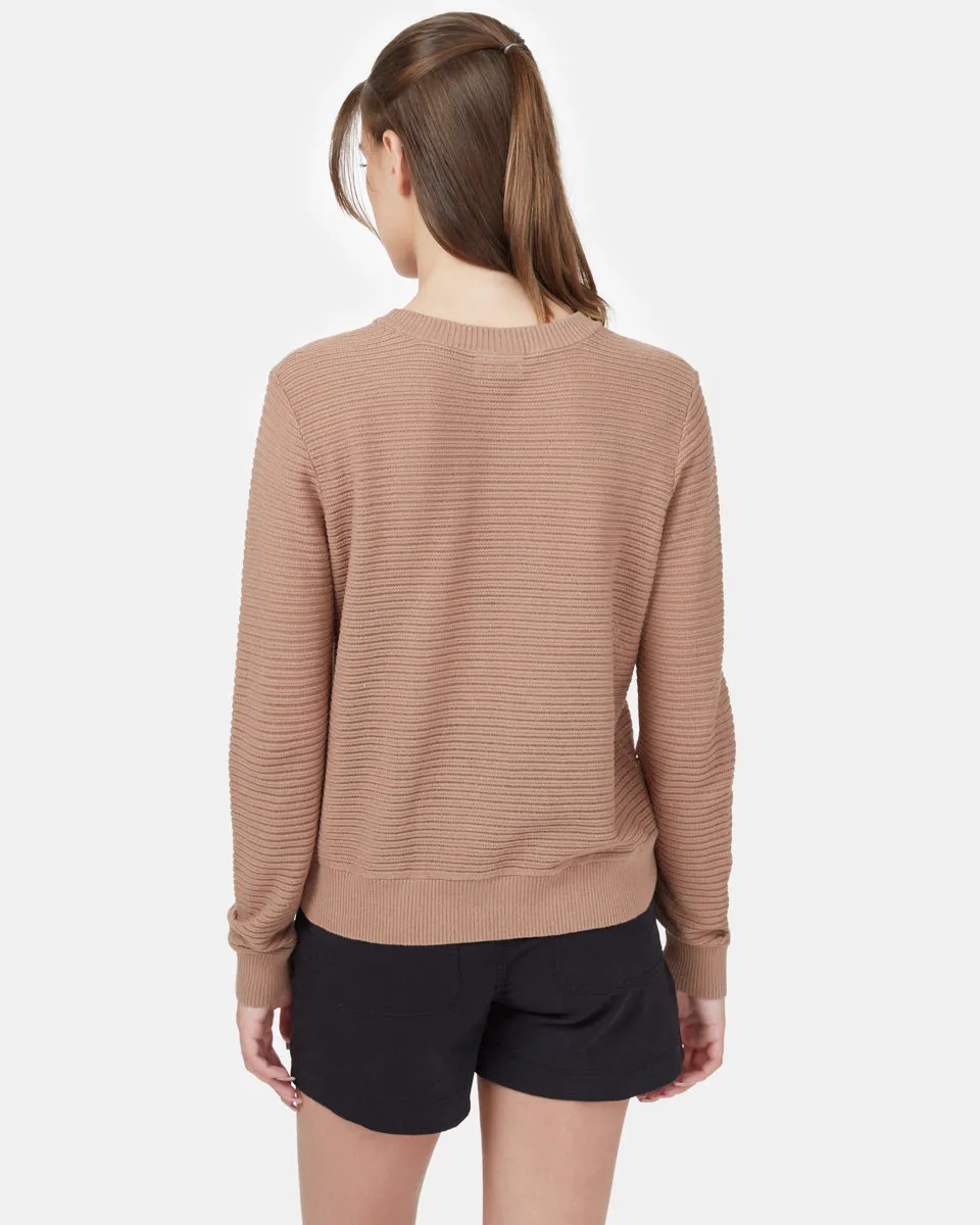 Highline Cotton Rib Crew Sweater sold by tentree product image thumbnail 5