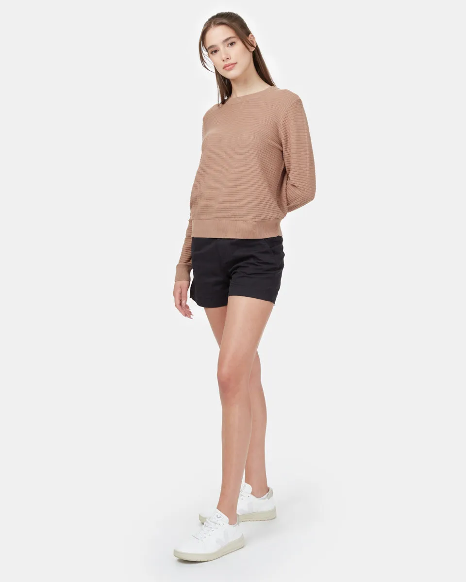 Highline Cotton Rib Crew Sweater sold by tentree