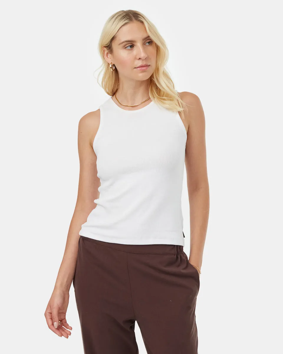 Rib High Neck Tank sold by tentree product image thumbnail 2