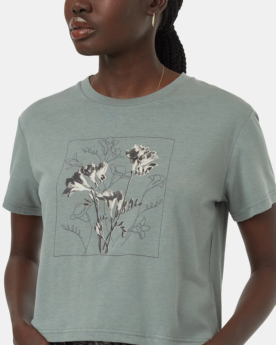 Floral Crop T-Shirt sold by tentree product image thumbnail 4