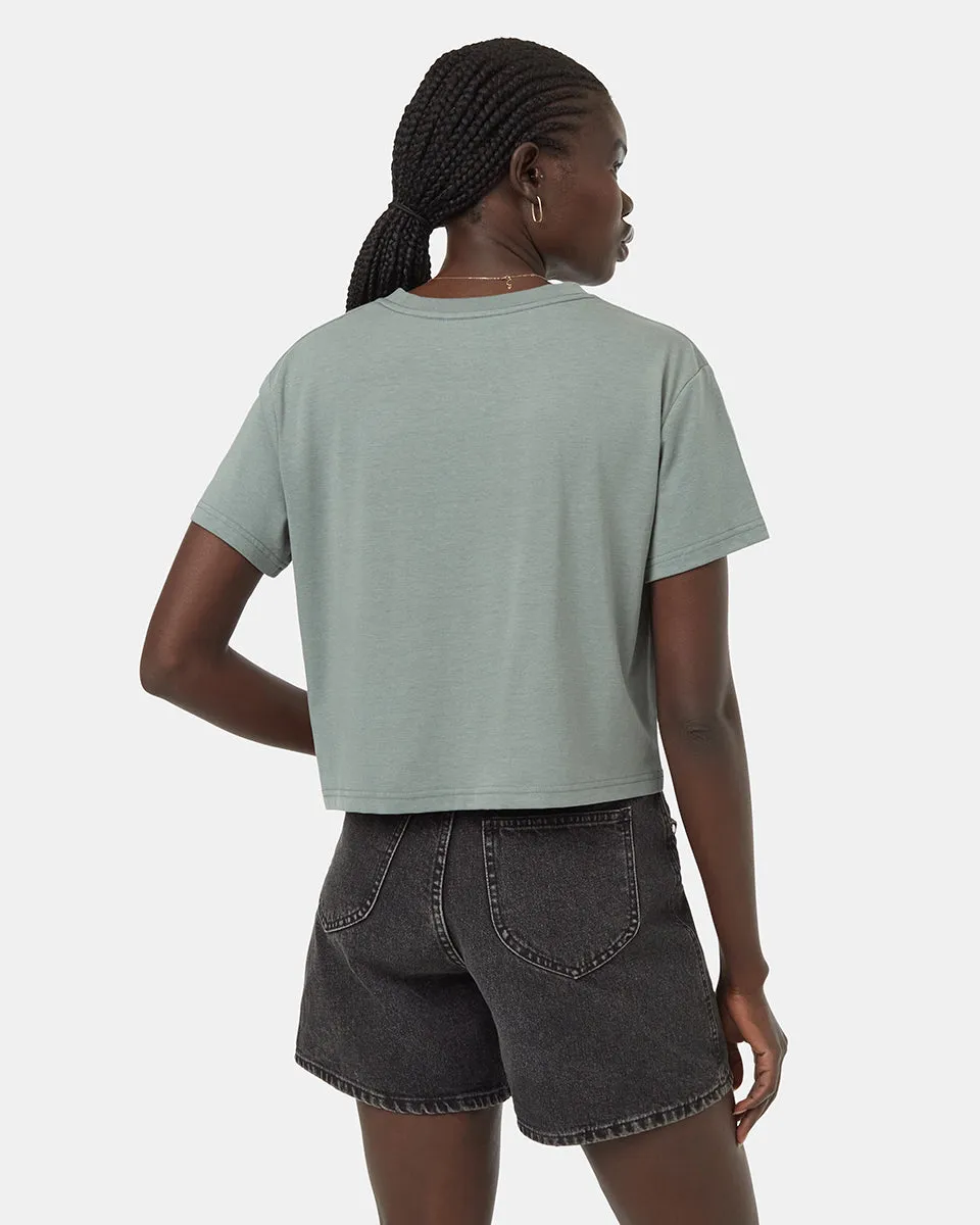 Floral Crop T-Shirt sold by tentree product image thumbnail 3