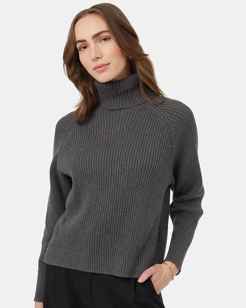 Highline Swing Turtleneck Sweater sold by tentree product image thumbnail 4